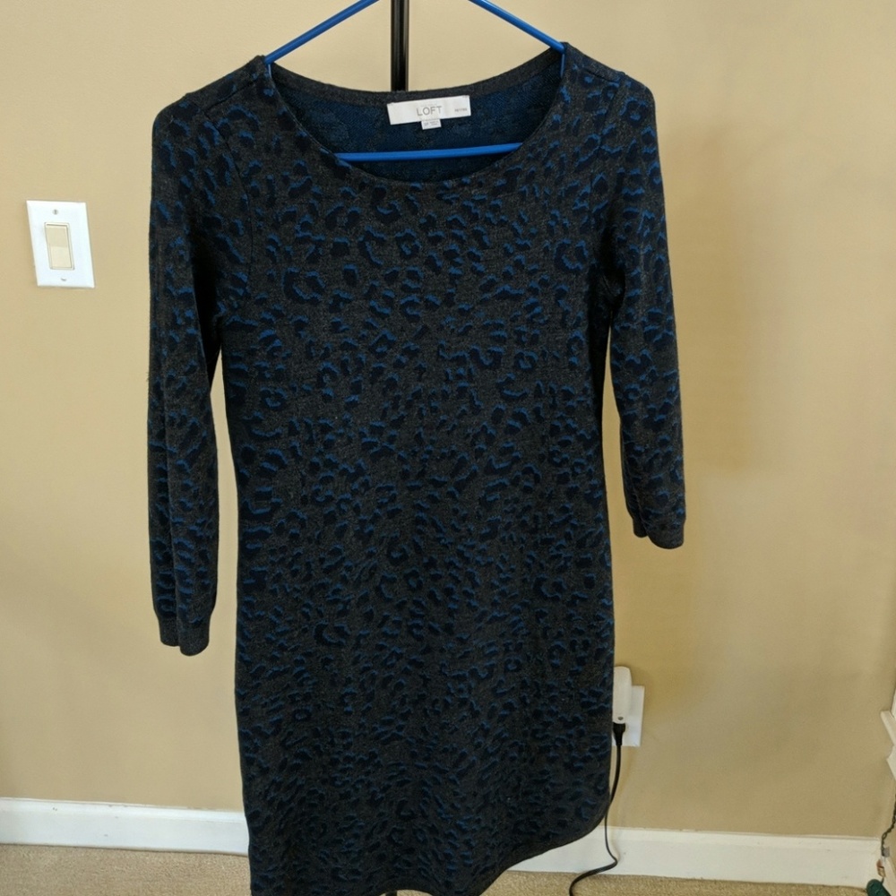 Loft Sweater Dress Size Small Petite